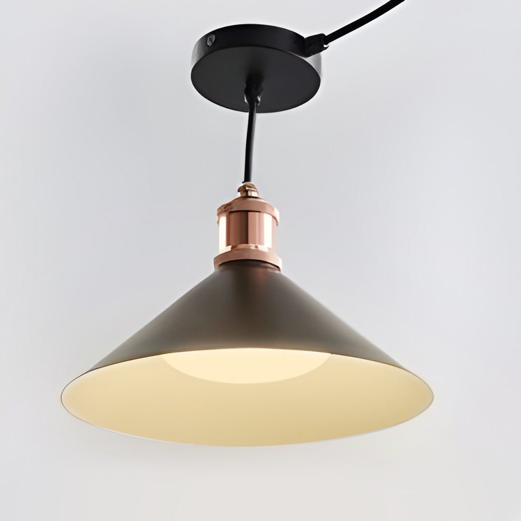 Classic Conical Solar Lights Led Pendant Light Solar Garden Lights Waterproof Hanging Lights