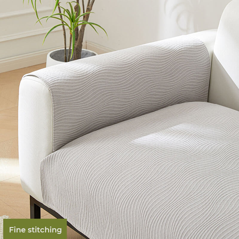 TheCarGoods Morandi Chenille Couch Cover | Non-Slip Sofa Protector