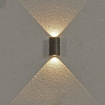 Creative Wave Arc Design Up And Down Lights Led Outdoor Wall Lights Wall Sconces Waterproof