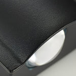 Creative Wave Arc Design Up And Down Lights Led Outdoor Wall Lights Wall Sconces Waterproof