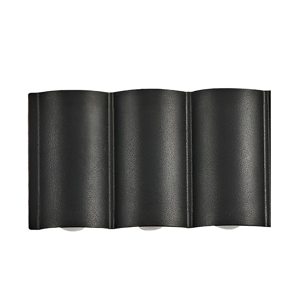 Creative Wave Arc Design Up And Down Lights Led Outdoor Wall Lights Wall Sconces Waterproof