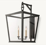 19TH C. ENGLISH OPENWORK OUTDOOR SCONCE 28'