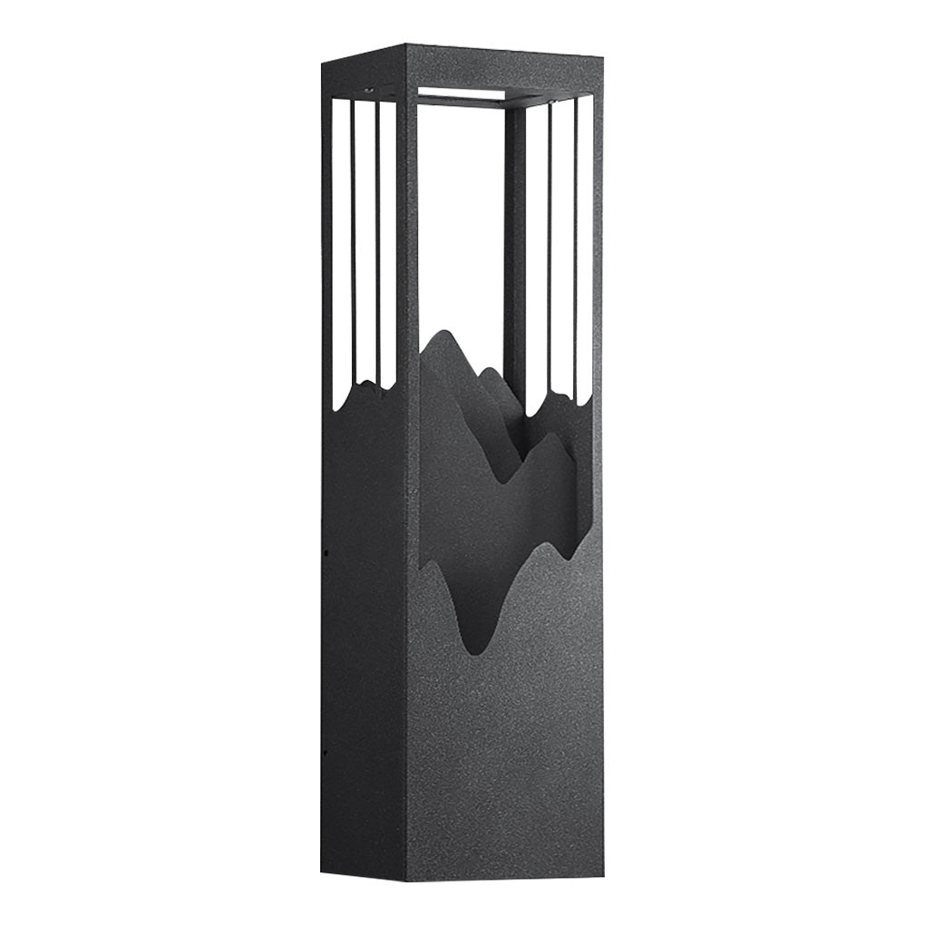 Led Creative Outdoor Solar Waterproof Landscape Atmosphere Lighting Wall Lamp