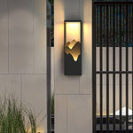Led Creative Outdoor Solar Waterproof Landscape Atmosphere Lighting Wall Lamp