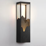 Led Creative Outdoor Solar Waterproof Landscape Atmosphere Lighting Wall Lamp