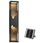 Led Creative Outdoor Solar Waterproof Landscape Atmosphere Lighting Wall Lamp