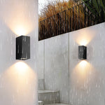 Led Up And Down Lights Outdoor Wall Lights Wall Lamp Wall Sconce Lighting