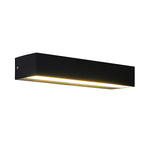 Matte Black Wall Mounted Rectangle Porch Led Lights Outdoor Wall Light