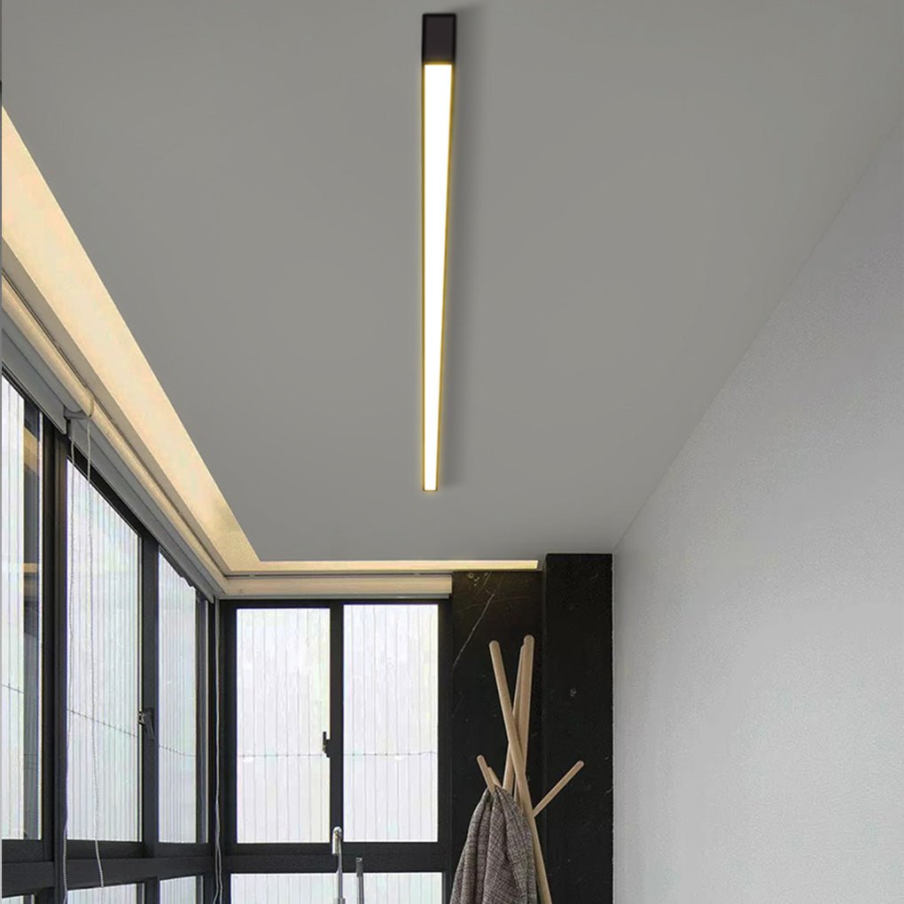 Minimalist Strip Intelligent Remote Control Stepless Dimming Ceiling Light