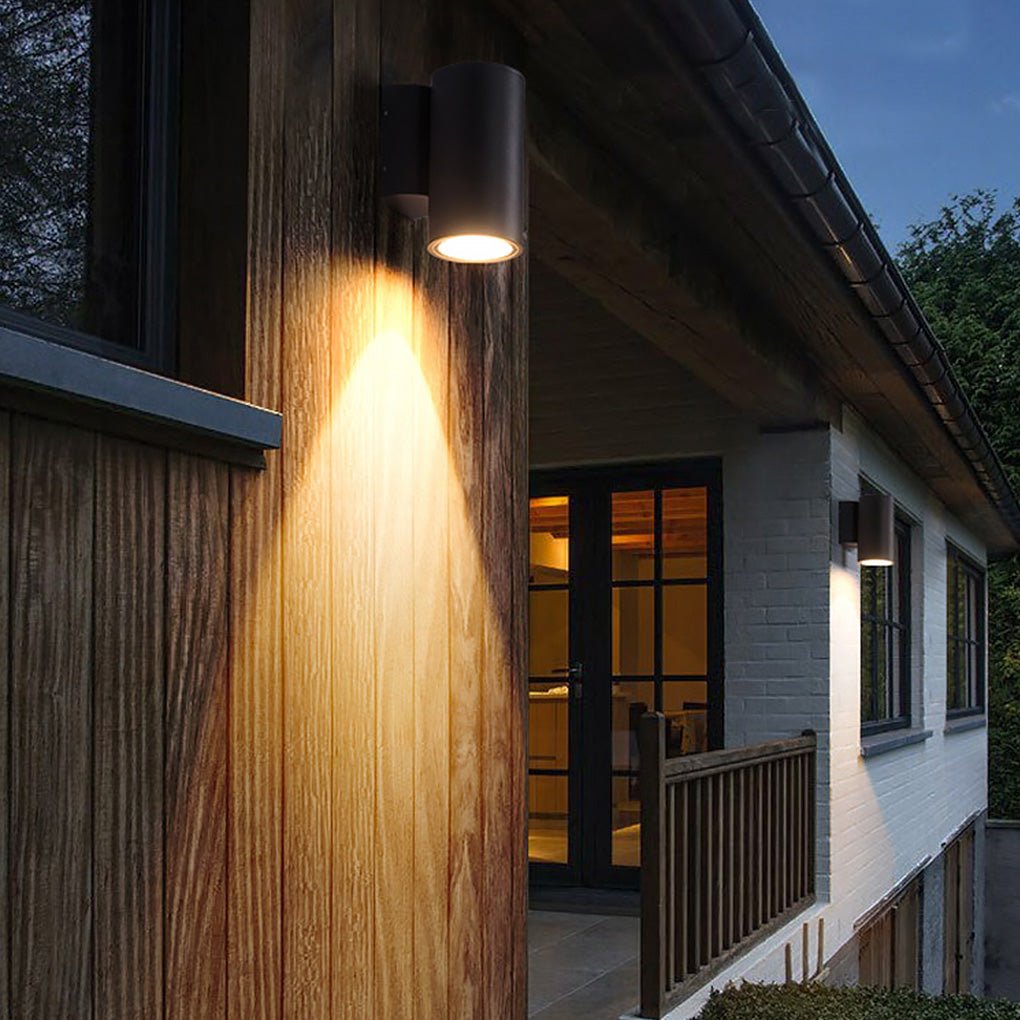 Minimalist Two Way Lighting Led Waterproof Wall Light For Outdoor Courtyard Aisle