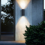Minimalist Two Way Lighting Led Waterproof Wall Light For Outdoor Courtyard Aisle