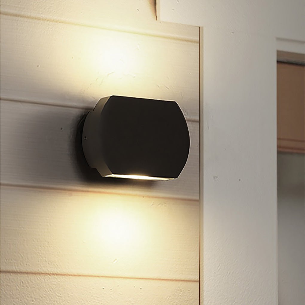 Nordic Minimalist Outdoor Led Waterproof Wall Light For Villa Courtyard Aisle