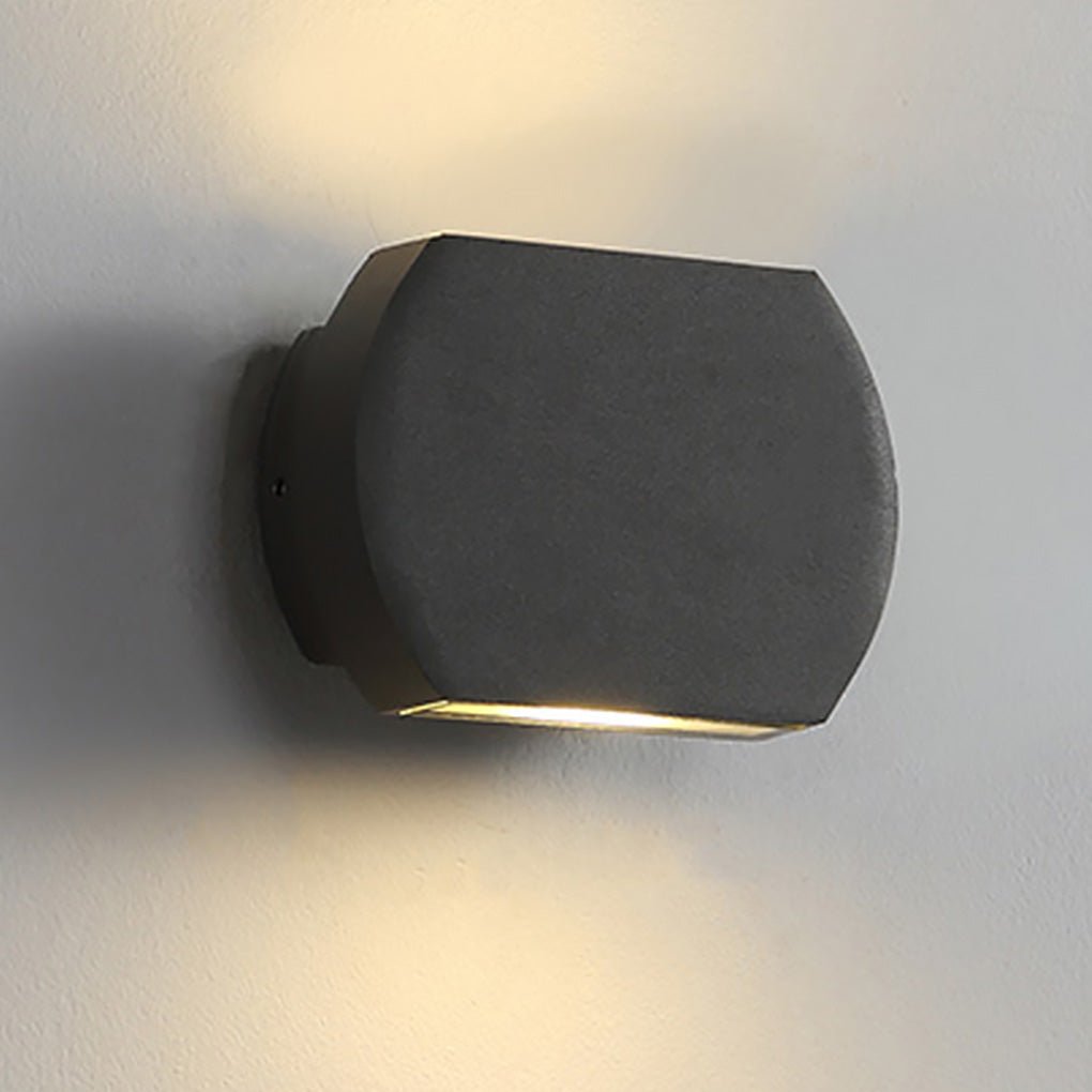 Nordic Minimalist Outdoor Led Waterproof Wall Light For Villa Courtyard Aisle