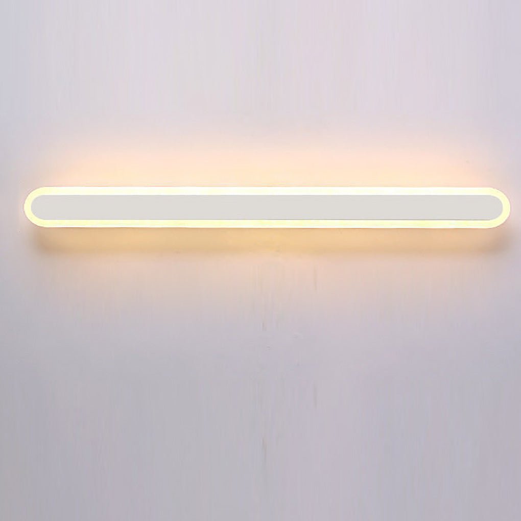 Nordic Minimalist Strip Three Color Light Led Bedside Living Room Background Wall Lamp