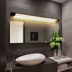 Nordic Ultra Thin Long Strip Led Bedside Background Wall Rotatable Wall Lamp