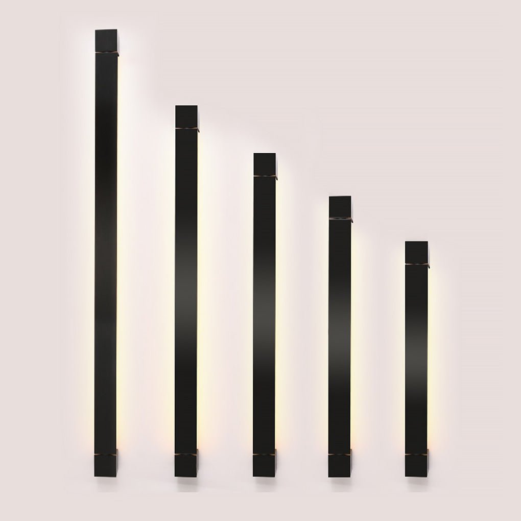 Nordic Ultra Thin Long Strip Led Bedside Background Wall Rotatable Wall Lamp