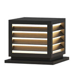 Outdoor Waterproof Led Post Lights Solar Landscape Decorative Lighting For Villa Fence