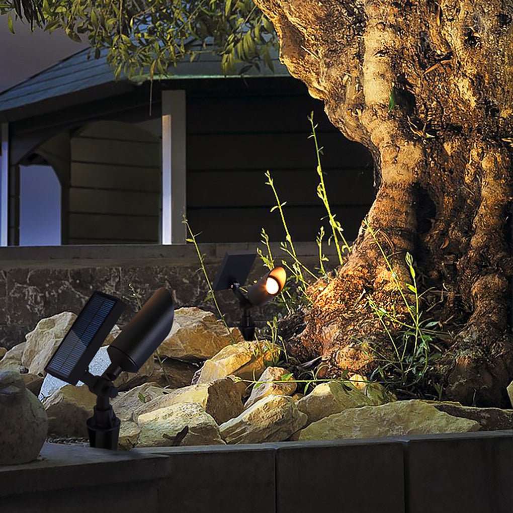 Outdoor Waterproof Solar Spot Light Landscape Lighting For Courtyard Garden Lawn