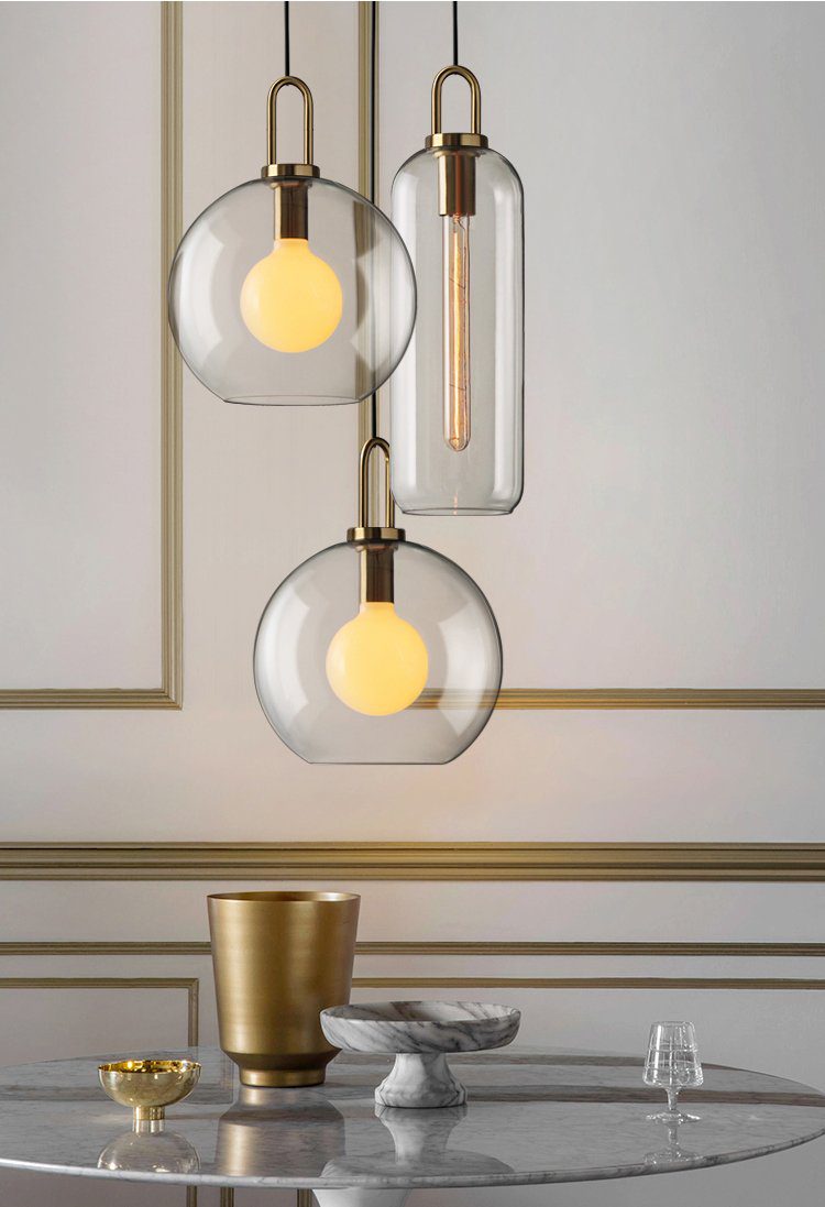 Glass Pendant Light
