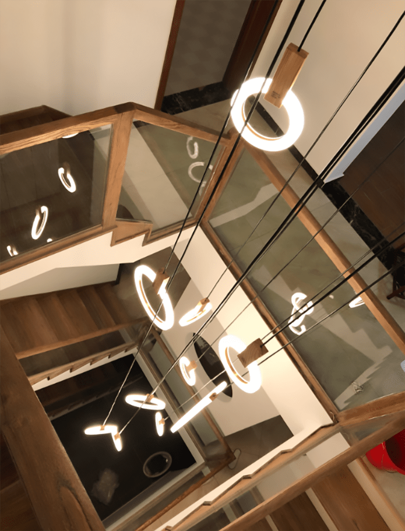 Halo Suspended lights