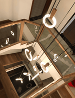 Halo Suspended lights