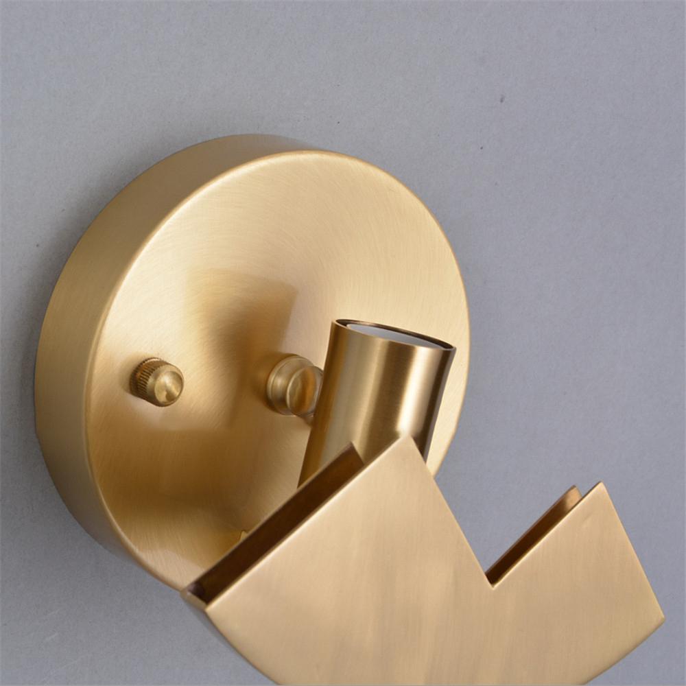 Alabaster Brass Wall Light