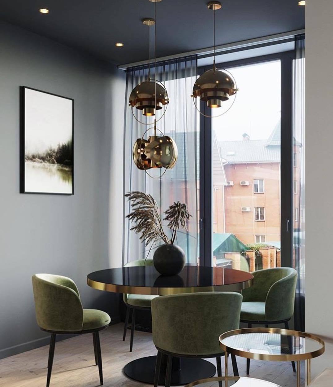 Deformed Ball Pendant Light