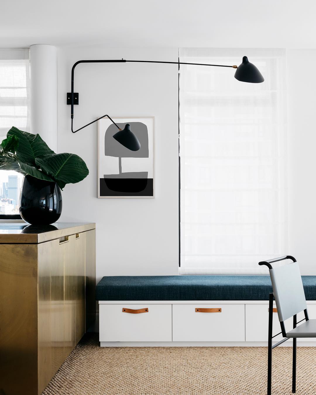 Serge Mouille Wall Lamp