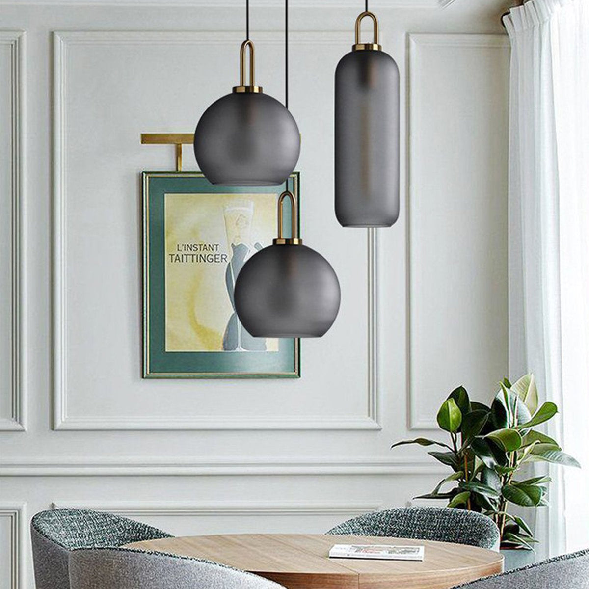 Glass Pendant Light