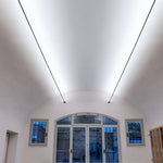 Rotatable Skyline Linear Led Lights Slim Steel Line Ceiling Light