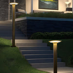 Round Ufo Shaped Led Waterproof Solar Path Lights