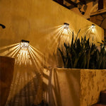 Solar Hollow Outdoor Wall Light