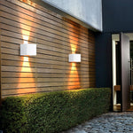 Two Way Luminous Design Outdoor Waterproof Led Wall Light With Adjustable Beam Angle