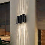 Arc Waterproof Wave Wall Sconces Outdoor Cool Led Up And Down Wall Mounted Lights