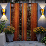 Unique Creative Up And Down Lights Outdoor Wall Lights Waterproof Wall Sconces Wall Lamp