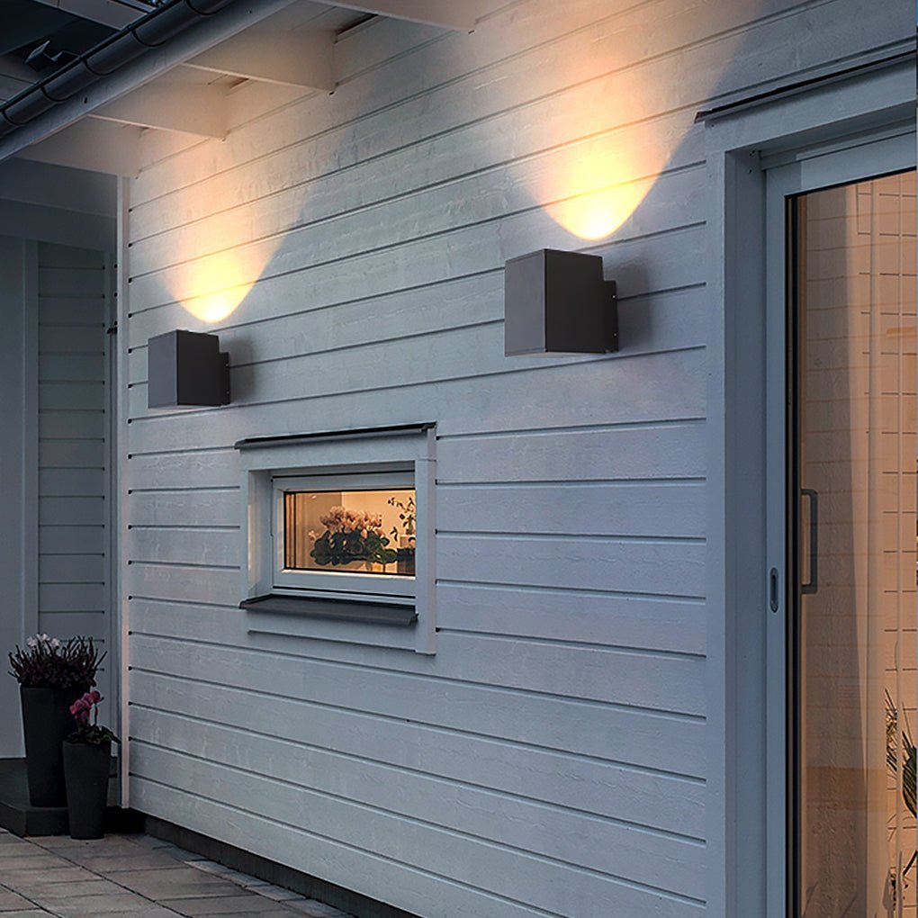 Waterproof Led Exterior Wall Sconces For Villa Outdoor Patio Balcony