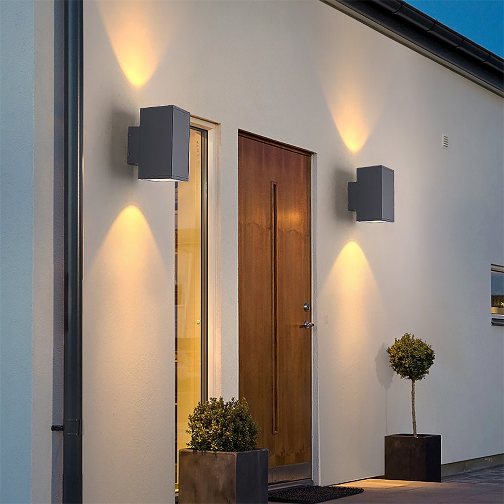 Waterproof Led Exterior Wall Sconces For Villa Outdoor Patio Balcony