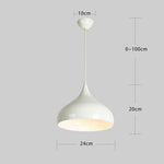 9 Inch Led Halogen Incandescent Metal Dome Bowl 1 Light Pendant Downlight Lighting