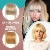 Ash blonde+Honey Blonde